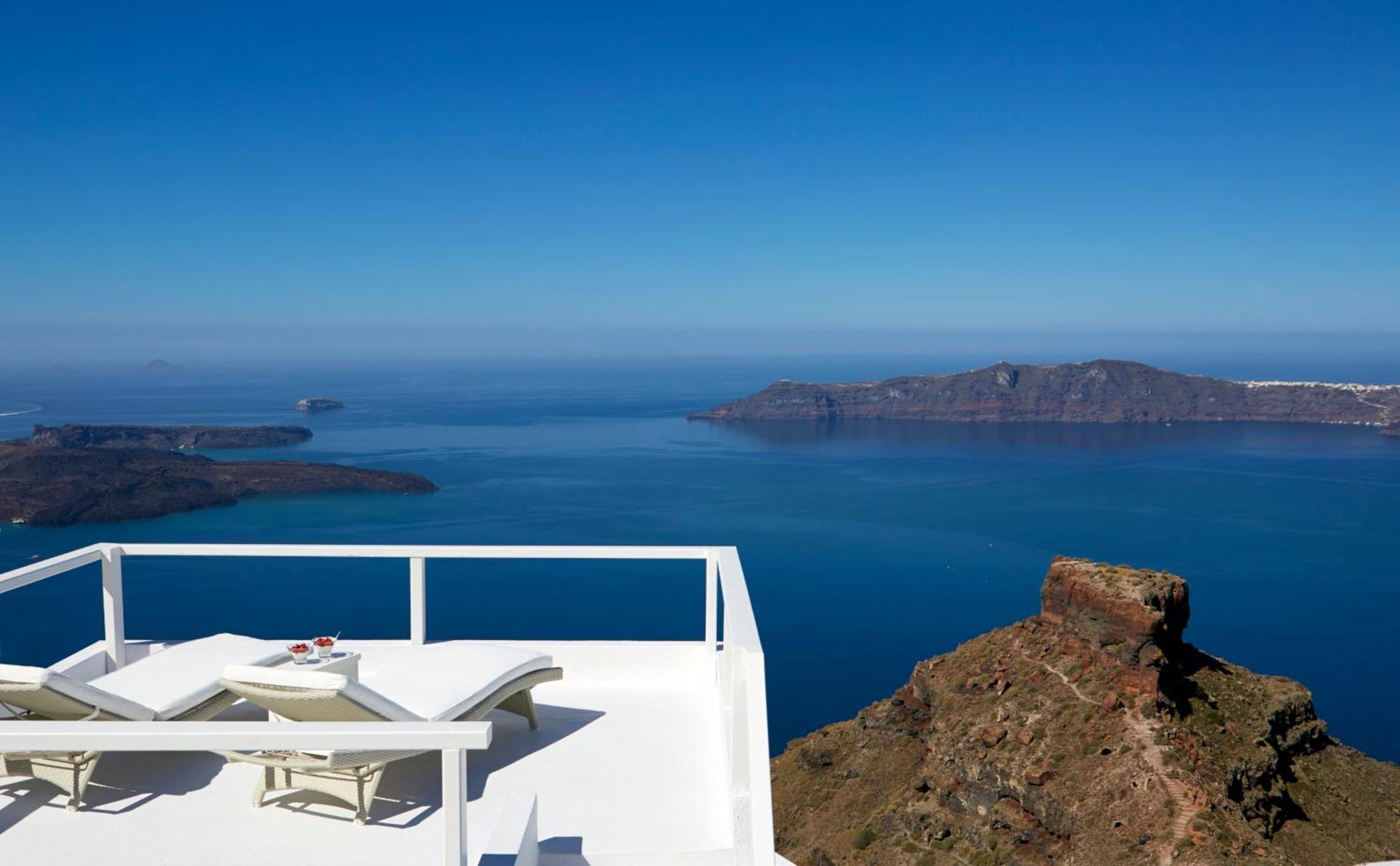 Whitedeck Santorini Hotel Imerovígli Buitenkant foto